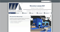 Desktop Screenshot of messebau-leipzig.com